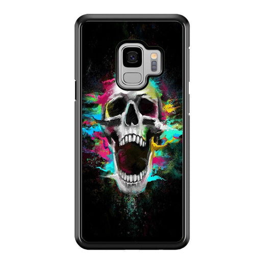 Skull Art 003 Samsung Galaxy S9 Case-Plastic / Full Wrap (3D Case)-Xtracase