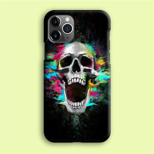 Skull Art 003 iPhone 12 Pro Case-Plastic / Full Wrap (3D Case)-Xtracase