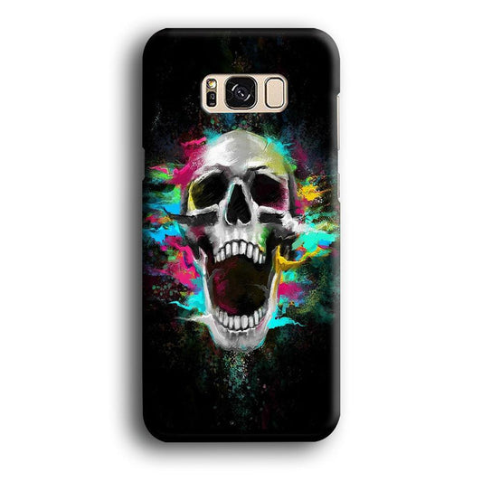 Skull Art 003 Samsung Galaxy S8 Plus Case-Plastic / Full Wrap (3D Case)-Xtracase