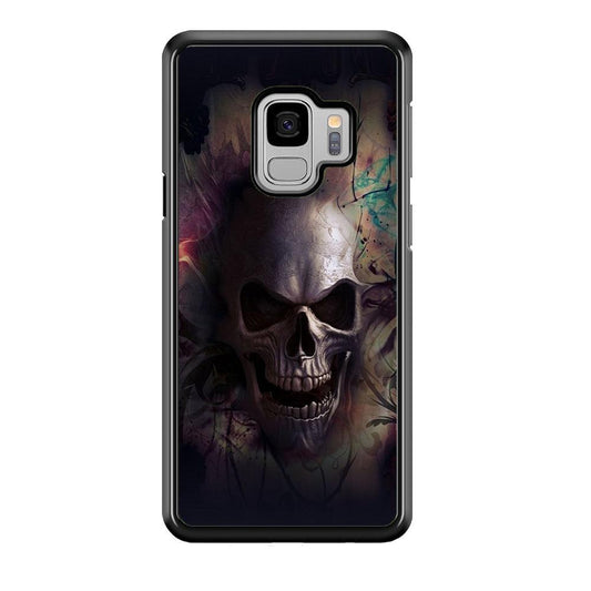 Skull Art 004 Samsung Galaxy S9 Case-Plastic / Full Wrap (3D Case)-Xtracase