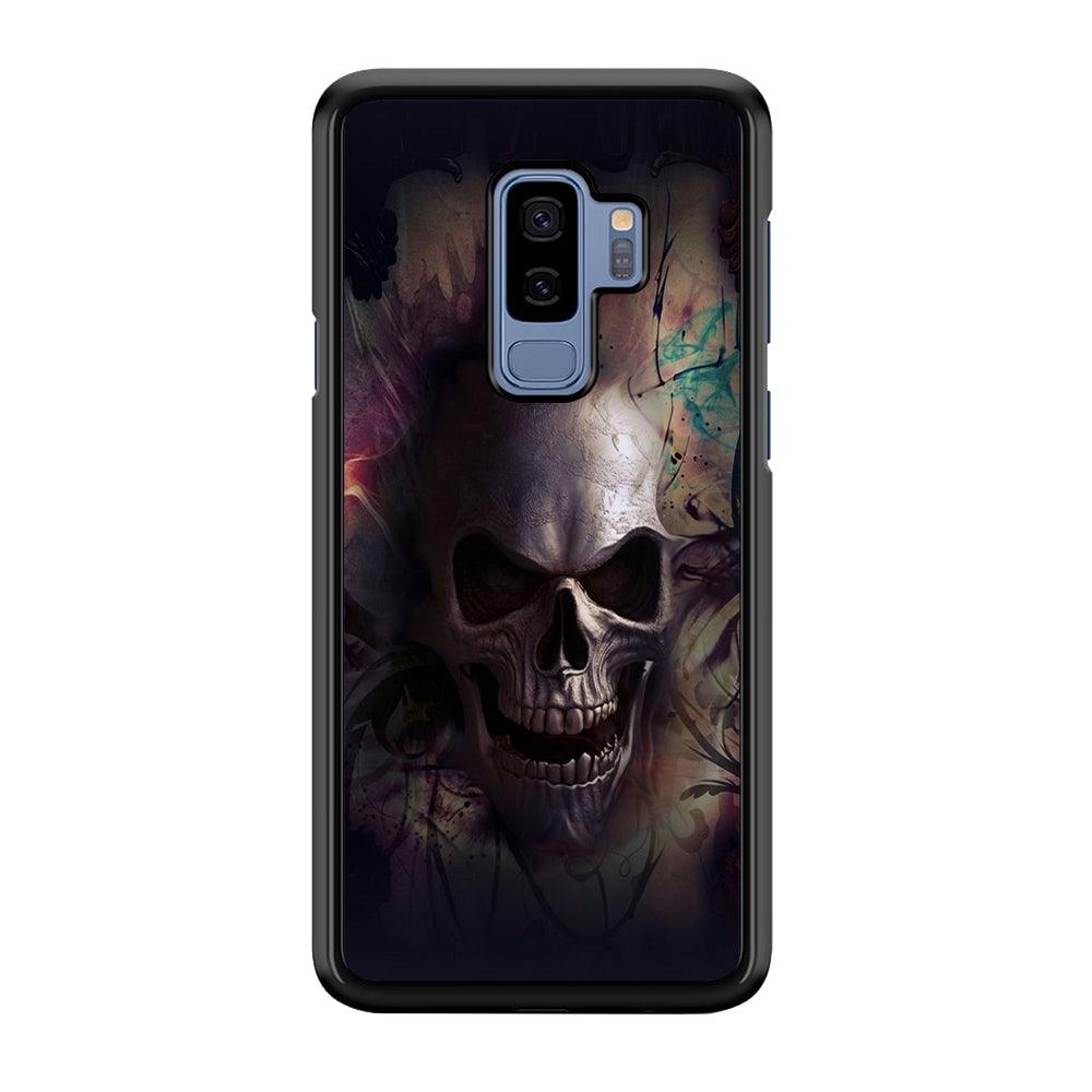 Skull Art 004 Samsung Galaxy S9 Plus Case-Plastic / Full Wrap (3D Case)-Xtracase