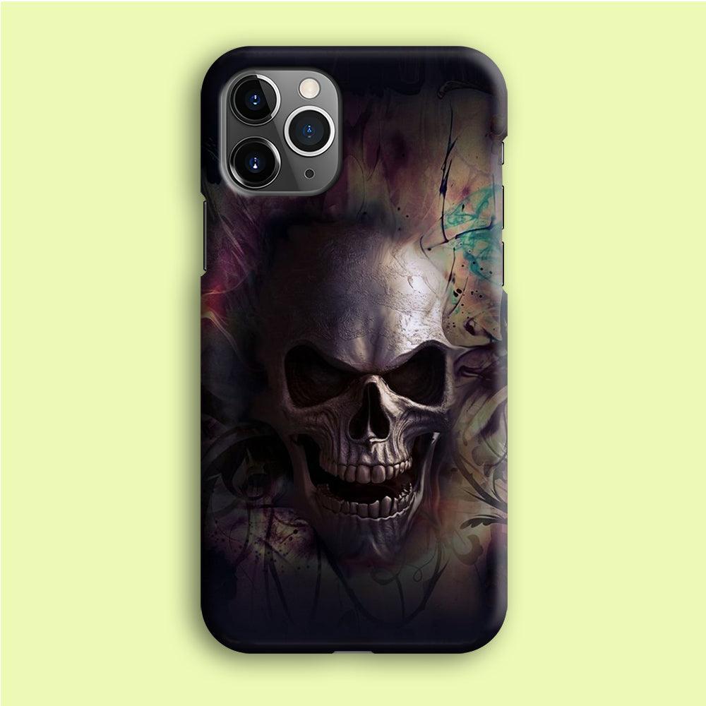 Skull Art 004 iPhone 12 Pro Case-Plastic / Full Wrap (3D Case)-Xtracase