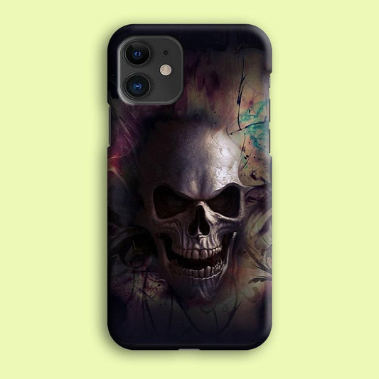 Skull Art 004 iPhone 12 Mini Case-Plastic / Full Wrap (3D Case)-Xtracase