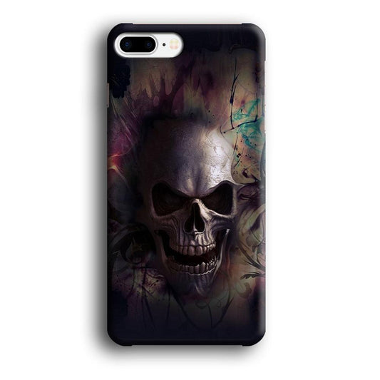 Skull Art 004 iPhone 8 Plus Case-Plastic / Full Wrap (3D Case)-Xtracase