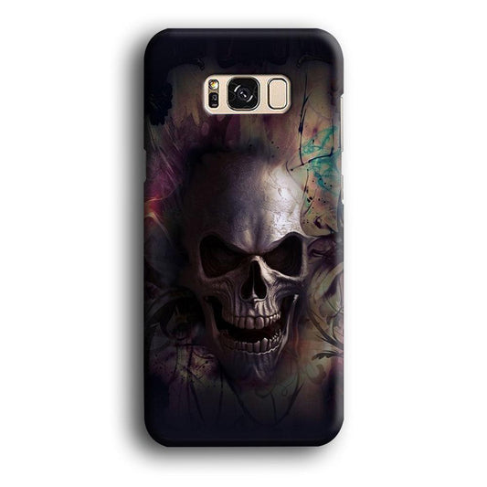 Skull Art 004 Samsung Galaxy S8 Case-Plastic / Full Wrap (3D Case)-Xtracase