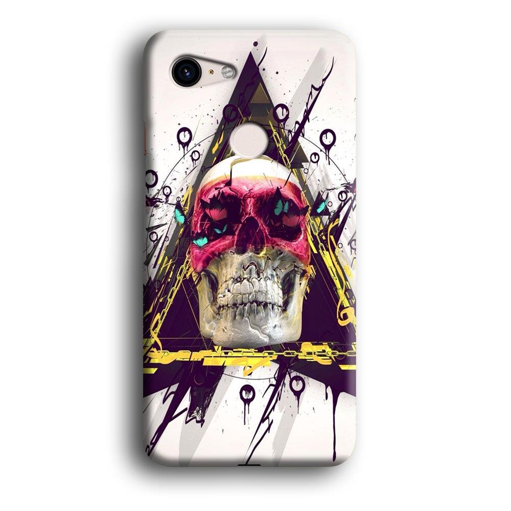 Skull Art 002 Google Pixel 3 3D Case-Xtracase