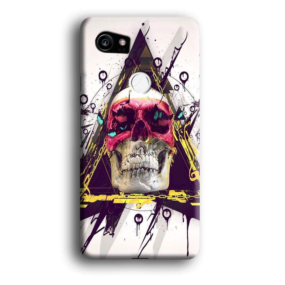 Skull Art 002 Google Pixel 2 XL 3D Case-Xtracase