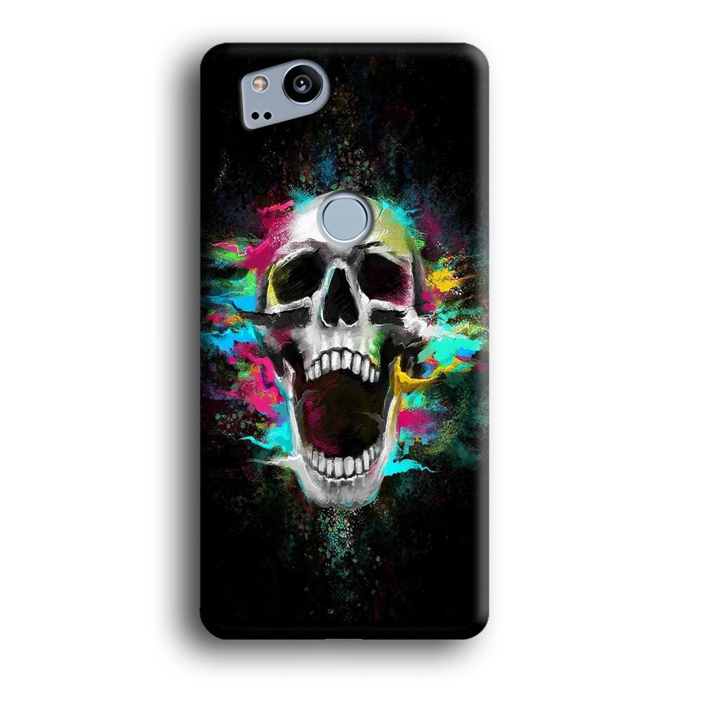 Skull Art 003 Google Pixel 2 3D Case-Xtracase