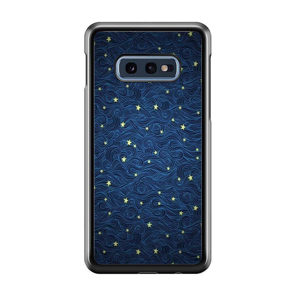 Sky painting art 001 Samsung Galaxy S10E Case-Plastic / Full Wrap (3D Case)-Xtracase