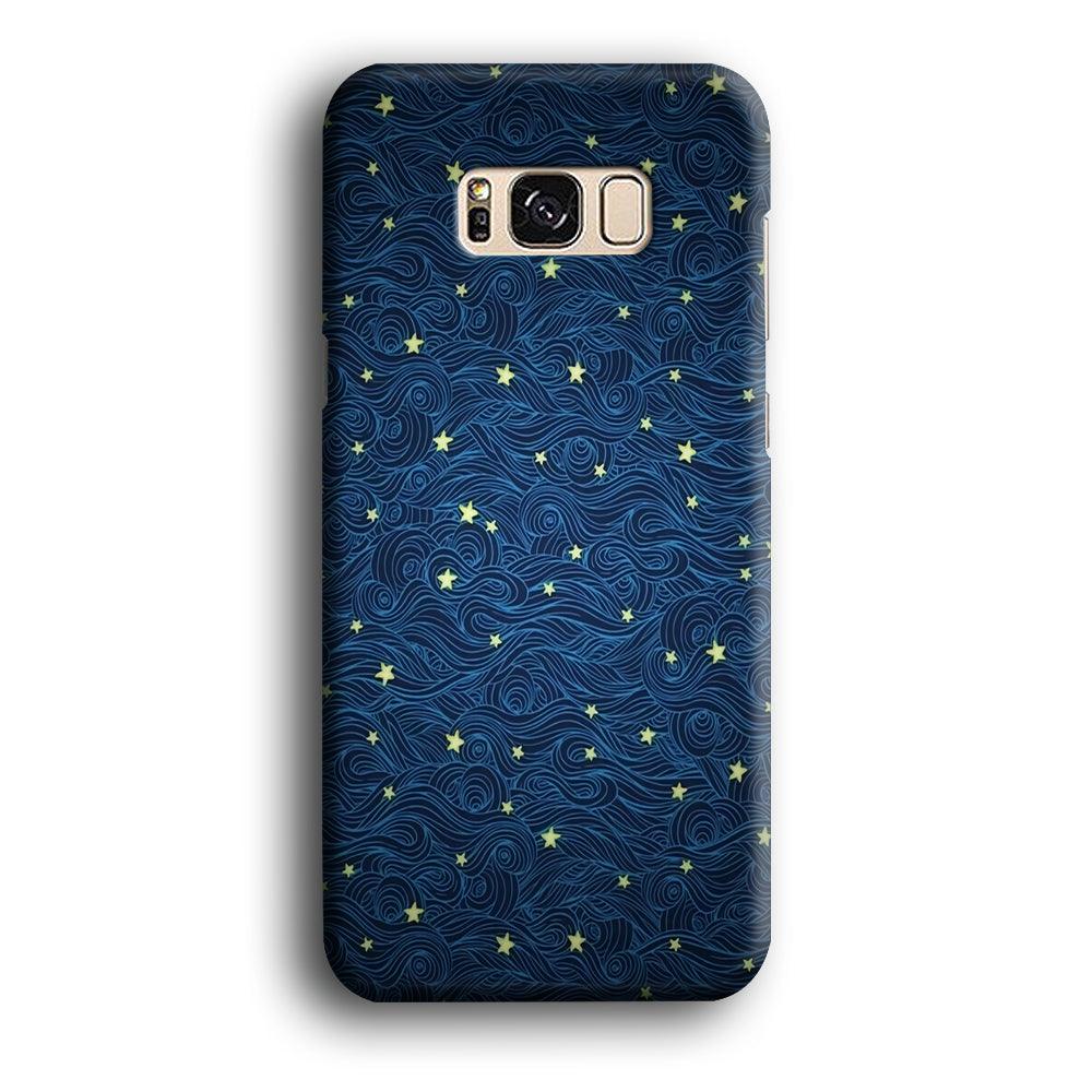 Sky painting art 001 Samsung Galaxy S8 Plus Case-Plastic / Full Wrap (3D Case)-Xtracase