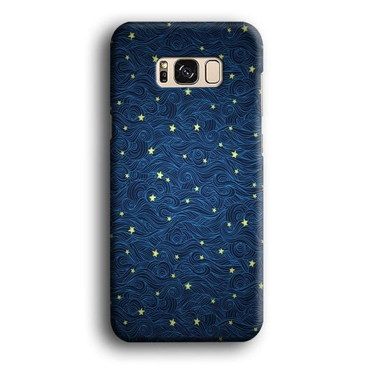 Sky painting art 001 Samsung Galaxy S8 Case-Plastic / Full Wrap (3D Case)-Xtracase