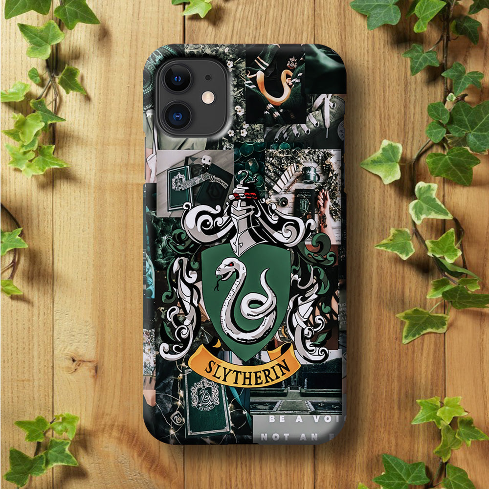 Slytherin Harry Potter Aesthetic iPhone 11 Case