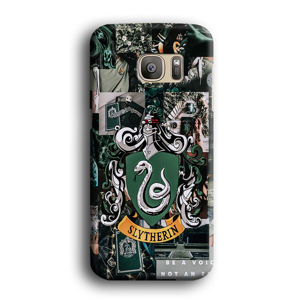 Slytherin Harry Potter Aesthetic Samsung Galaxy S7 Edge Case