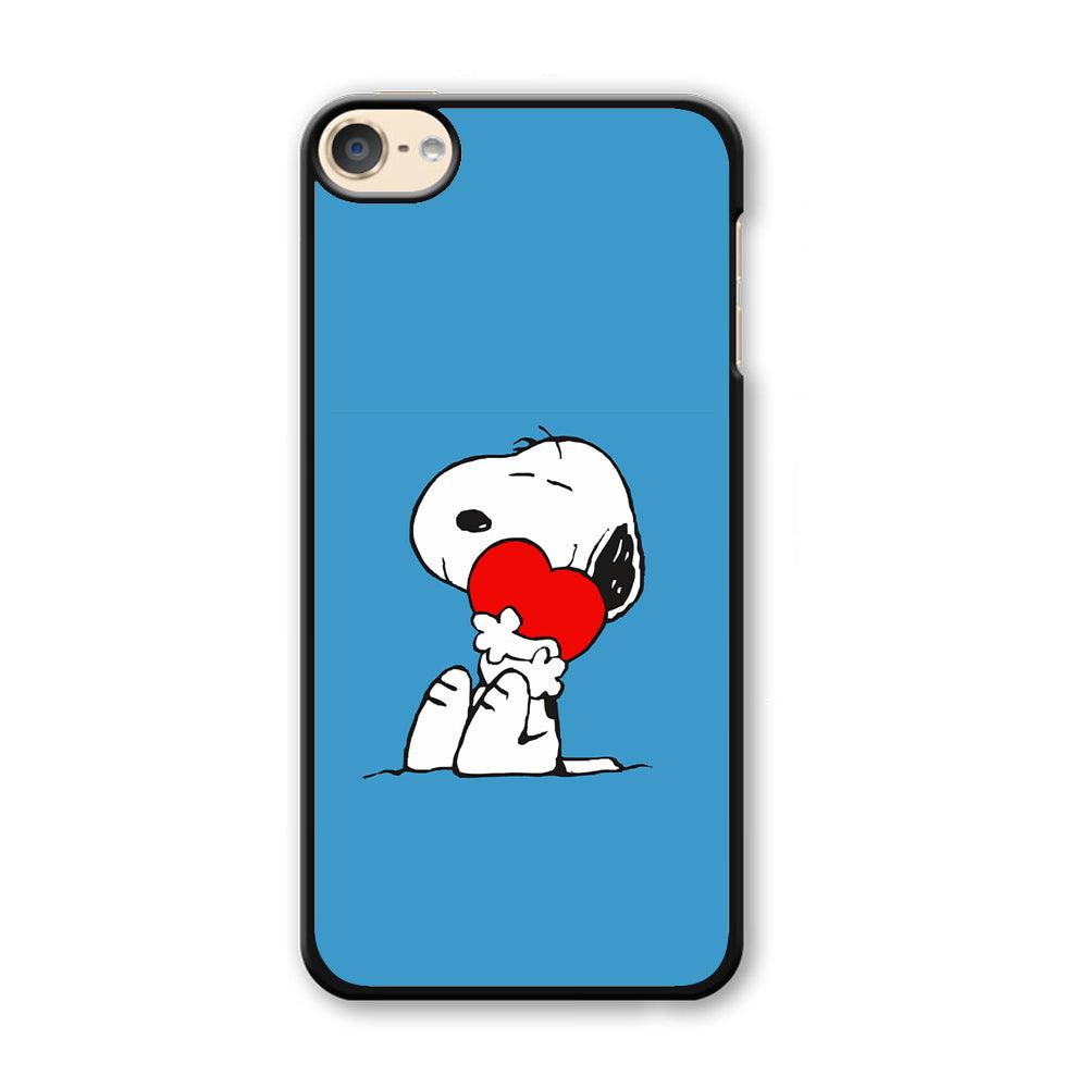 Snoopy Falling in Love iPod Touch 6 Case-Plastic / Full Wrap (3D Case)-Xtracase
