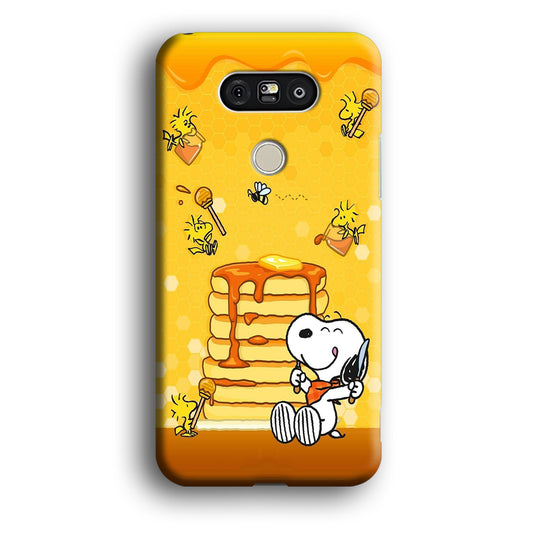 Snoopy Eats Honey LG G5 3D Case