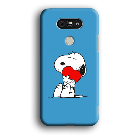 Snoopy Falling in Love LG G5 3D Case