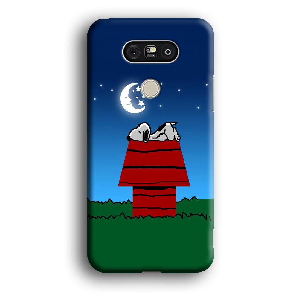 Snoopy Sleeps at Night LG G5 3D Case-Xtracase