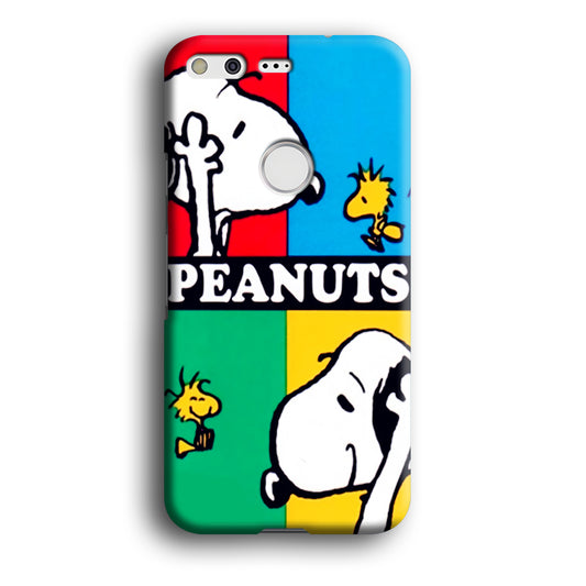 Snoopy and Woodstock Google Pixel XL 3D Case