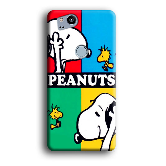 Snoopy and Woodstock Google Pixel 2 3D Case