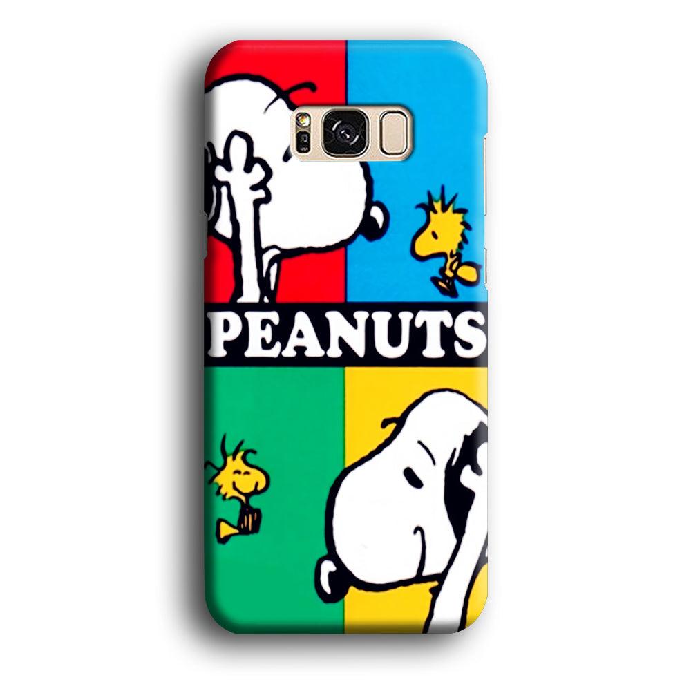 Snoopy and Woodstock Samsung Galaxy S8 3D Case-Xtracase