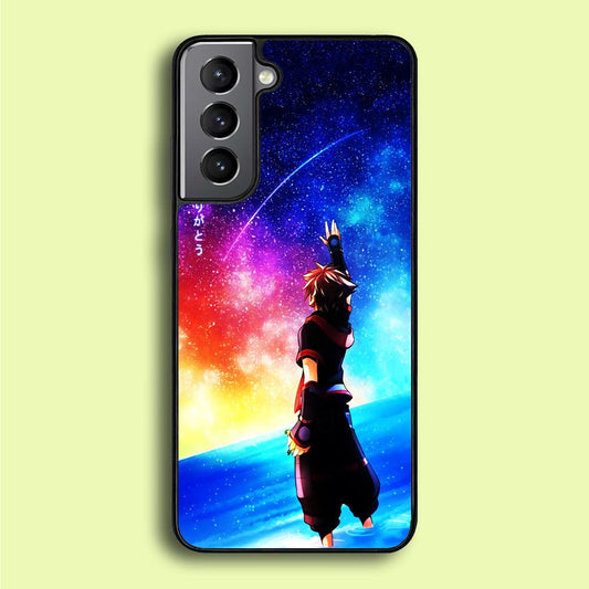 Sora Kingdom Hearts Samsung Galaxy A16 Case-Rubber / Black (2D Case)-Xtracase