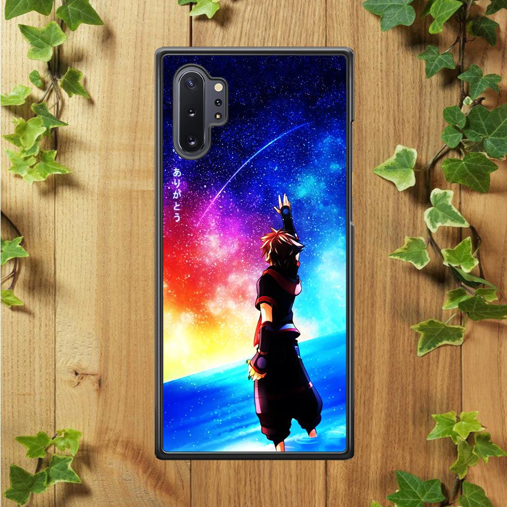 Sora Kingdom Hearts Samsung Galaxy Note 10 Plus Case-Plastic / Full Wrap (3D Case)-Xtracase