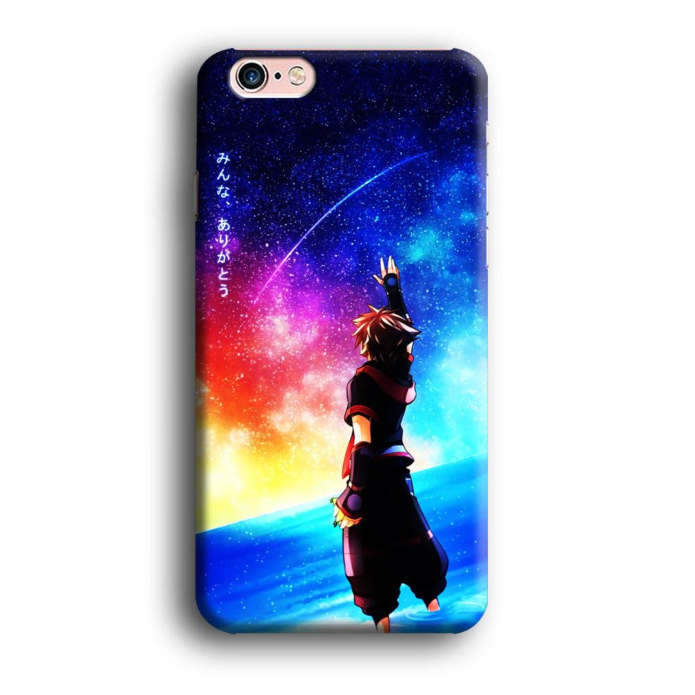 Sora Kingdom Hearts iPhone 6 Plus | 6s Plus Case-Plastic / Full Wrap (3D Case)-Xtracase