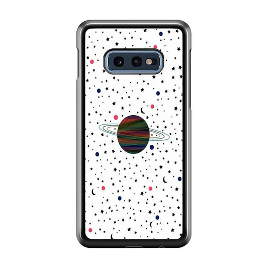 Space Pattern 001 Samsung Galaxy S10E Case-Plastic / Full Wrap (3D Case)-Xtracase