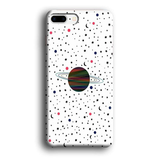 Space Pattern 001 iPhone 7 Plus Case-Plastic / Full Wrap (3D Case)-Xtracase