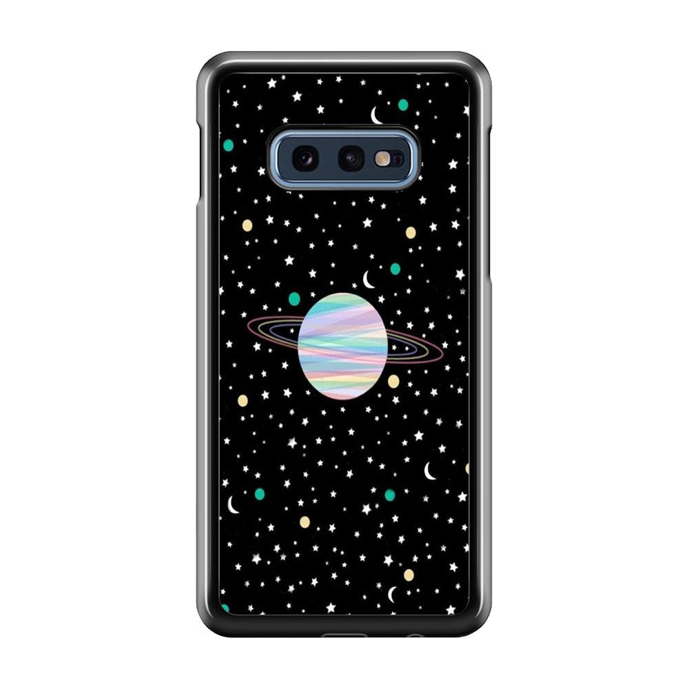 Space Pattern 002 Samsung Galaxy S10E Case-Plastic / Full Wrap (3D Case)-Xtracase