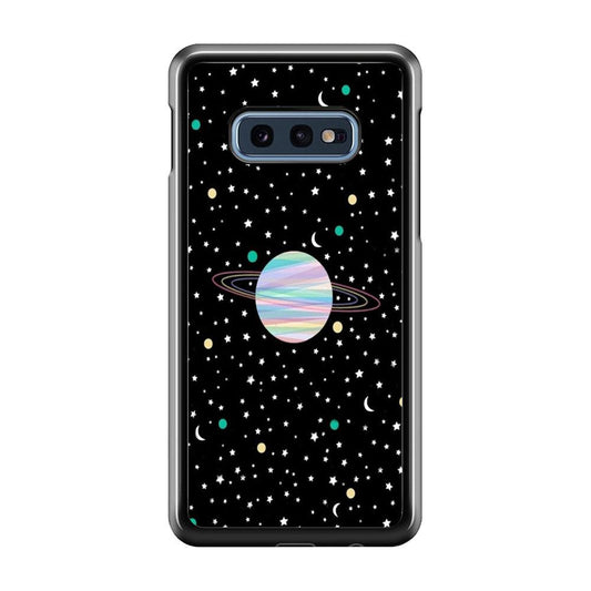 Space Pattern 002 Samsung Galaxy S10E Case-Plastic / Full Wrap (3D Case)-Xtracase