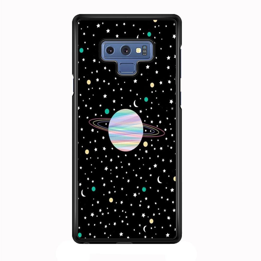 Space Pattern 002 Samsung Galaxy Note 9 Case-Plastic / Full Wrap (3D Case)-Xtracase