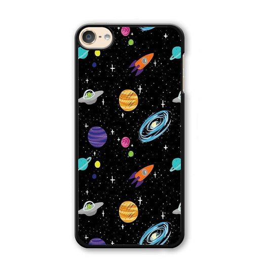 Space Pattern 003 iPod Touch 6 Case-Plastic / Full Wrap (3D Case)-Xtracase