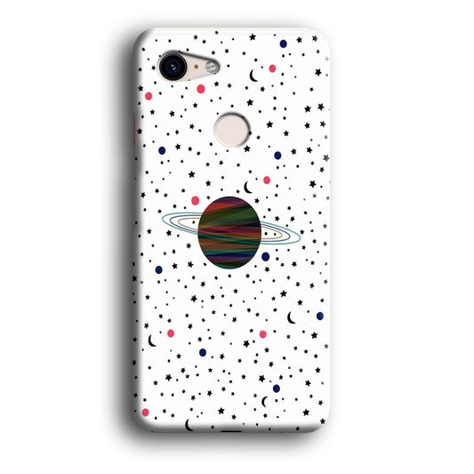 Space Pattern 001 Google Pixel 3 3D Case