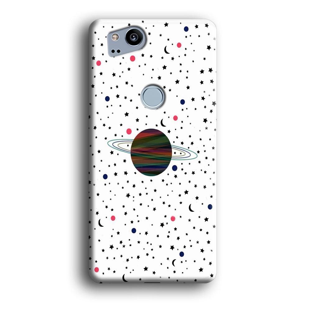Space Pattern 001 Google Pixel 2 3D Case-Xtracase