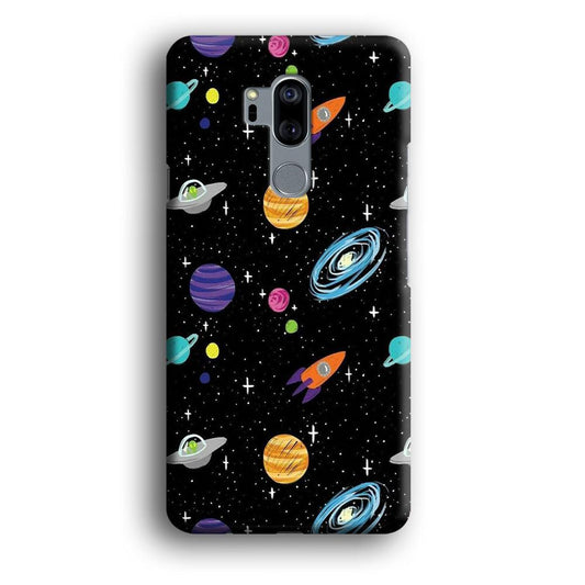 Space Pattern 003 LG G7 ThinQ 3D Case-Xtracase