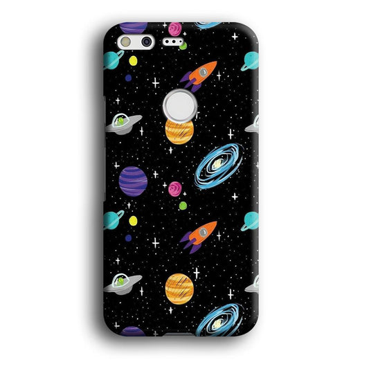 Space Pattern 003 Google Pixel XL 3D Case-Xtracase