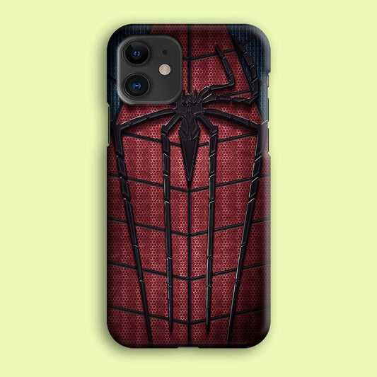 Spiderman 001 iPhone 12 Case-Plastic / Full Wrap (3D Case)-Xtracase