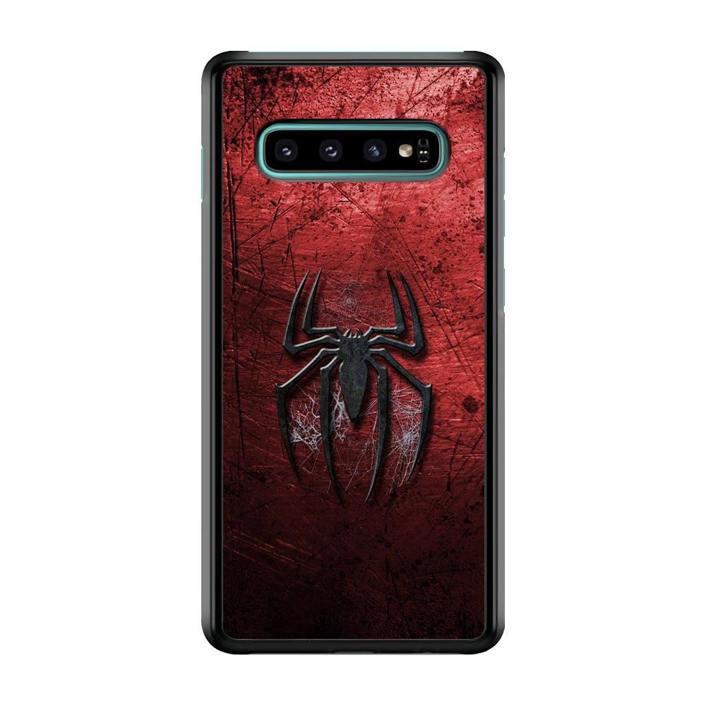 Spiderman 002 Samsung Galaxy S10 Case-Plastic / Full Wrap (3D Case)-Xtracase