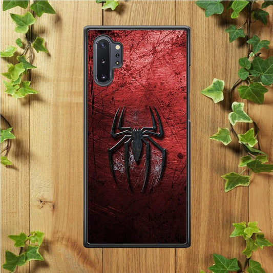 Spiderman 002 Samsung Galaxy Note 10 Plus Case-Rubber / White (2D Case)-Xtracase
