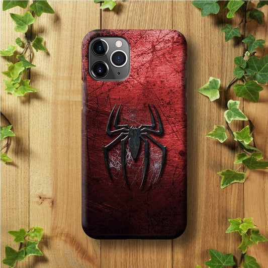 Spiderman 002 iPhone 11 Pro Max Case-Plastic / Full Wrap (3D Case)-Xtracase