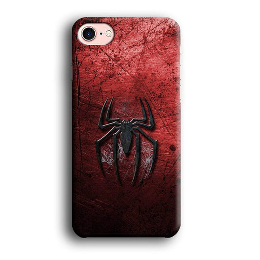 Spiderman 002 iPhone 8 Case-Plastic / Full Wrap (3D Case)-Xtracase