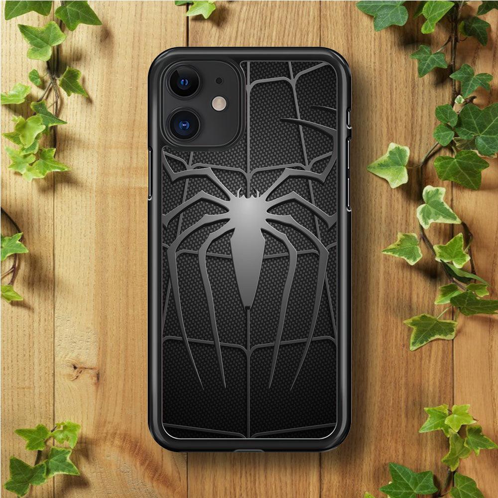 Spiderman 003 iPhone 11 Case-Rubber / Black (2D Case)-Xtracase