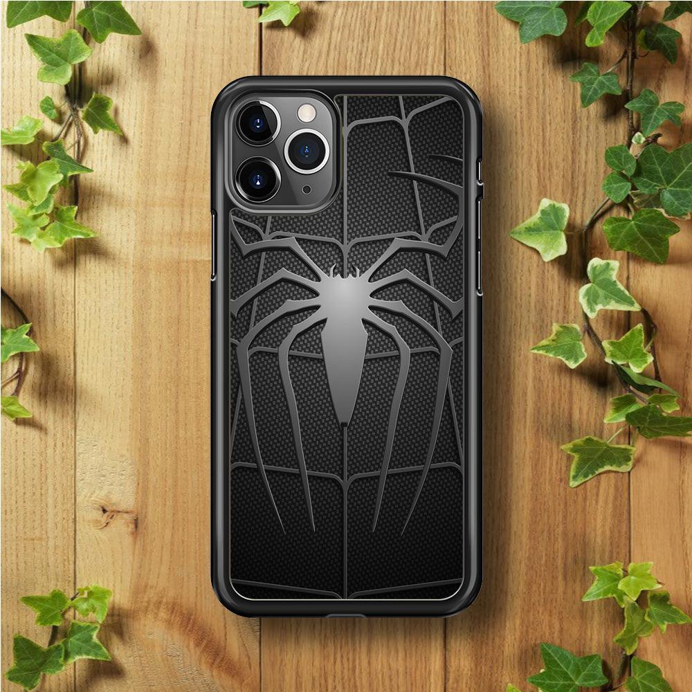 Spiderman 003 iPhone 11 Pro Case-Rubber / Black (2D Case)-Xtracase