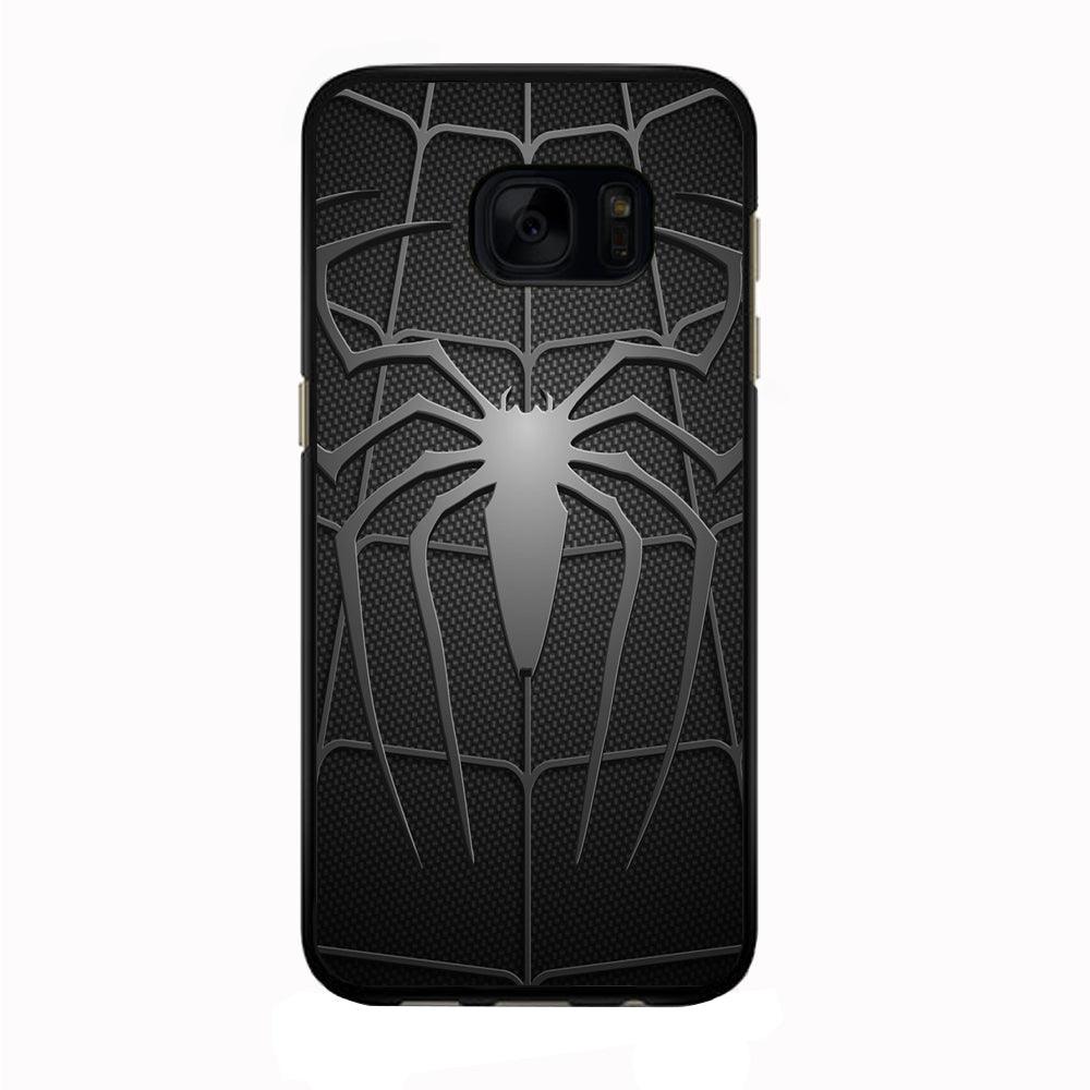Spiderman 003 Samsung Galaxy S7 Edge Case-Rubber / Black (2D Case)-Xtracase