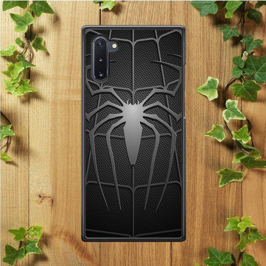 Spiderman 003 Samsung Galaxy Note 10 Case-Rubber / White (2D Case)-Xtracase