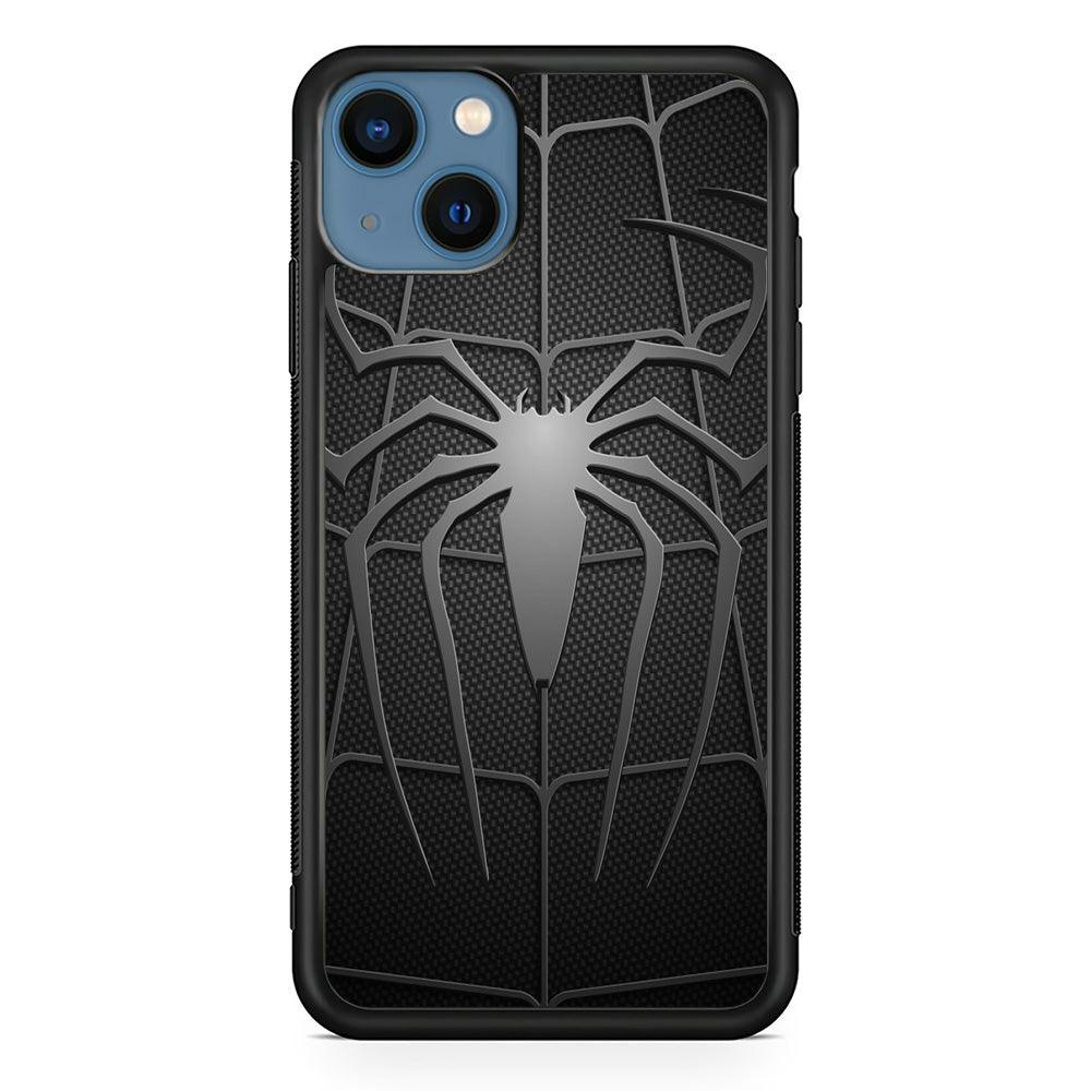 Spiderman 003 iPhone 13 Case-Rubber / Black (2D Case)-Xtracase