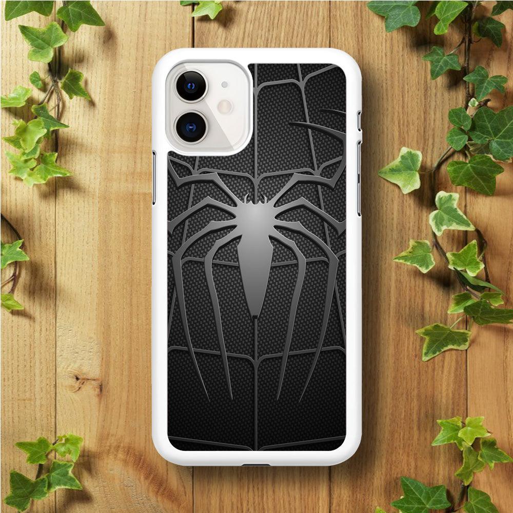 Spiderman 003 iPhone 11 Case-Rubber / White (2D Case)-Xtracase