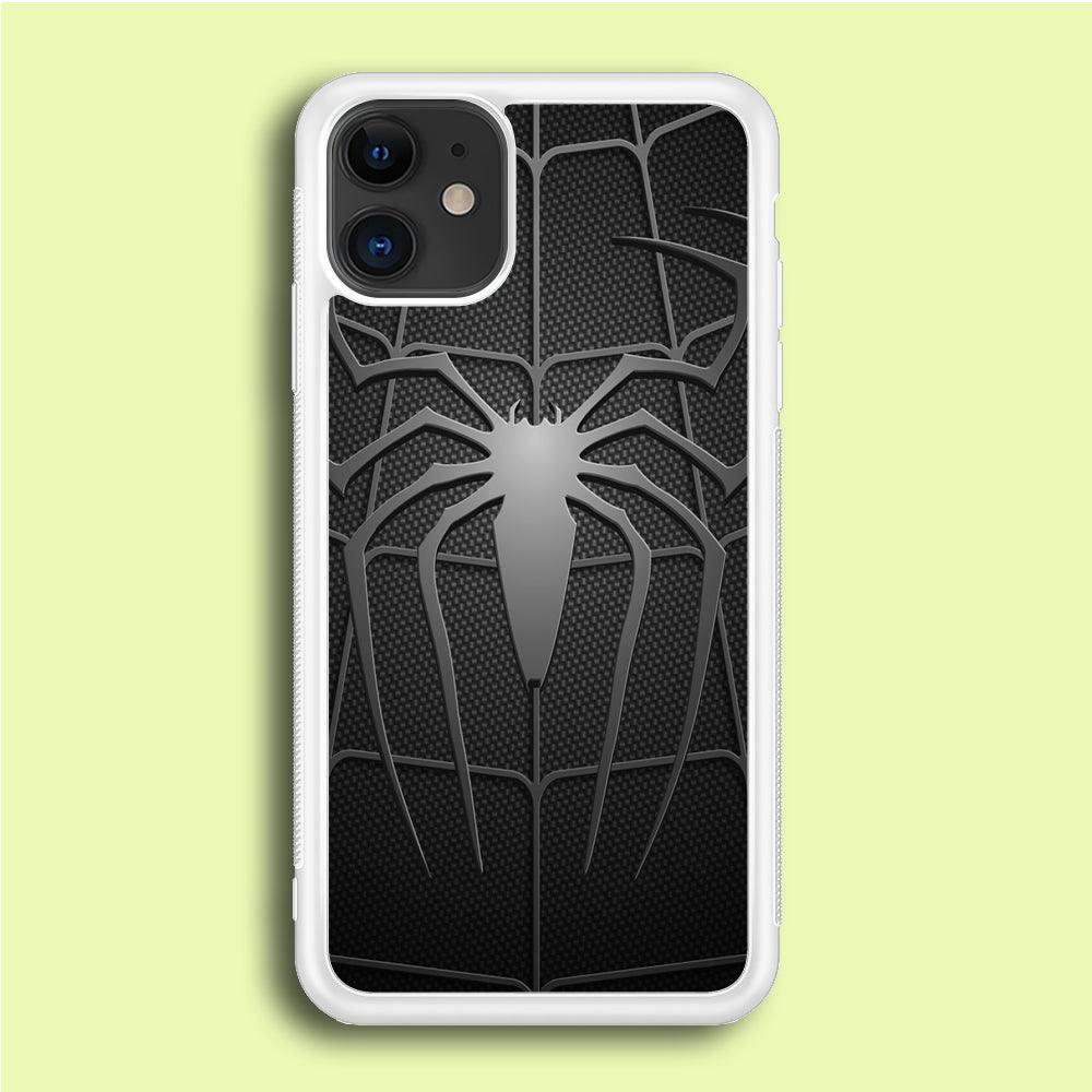 Spiderman 003 iPhone 12 Mini Case-Rubber / White (2D Case)-Xtracase