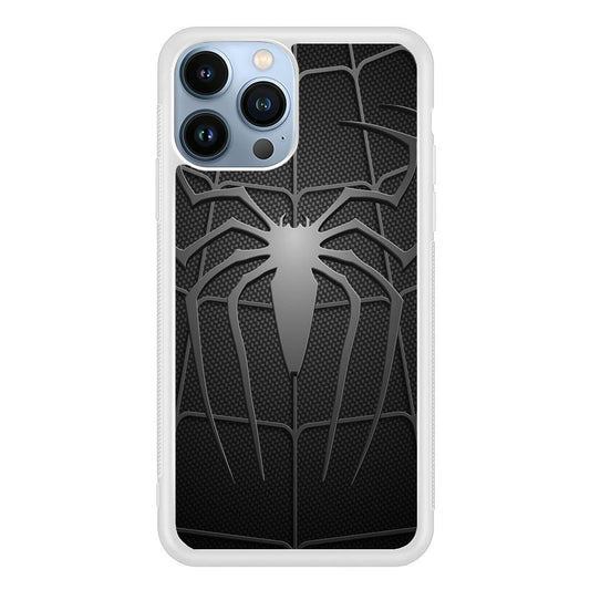 Spiderman 003 iPhone 13 Pro Case-Rubber / White (2D Case)-Xtracase